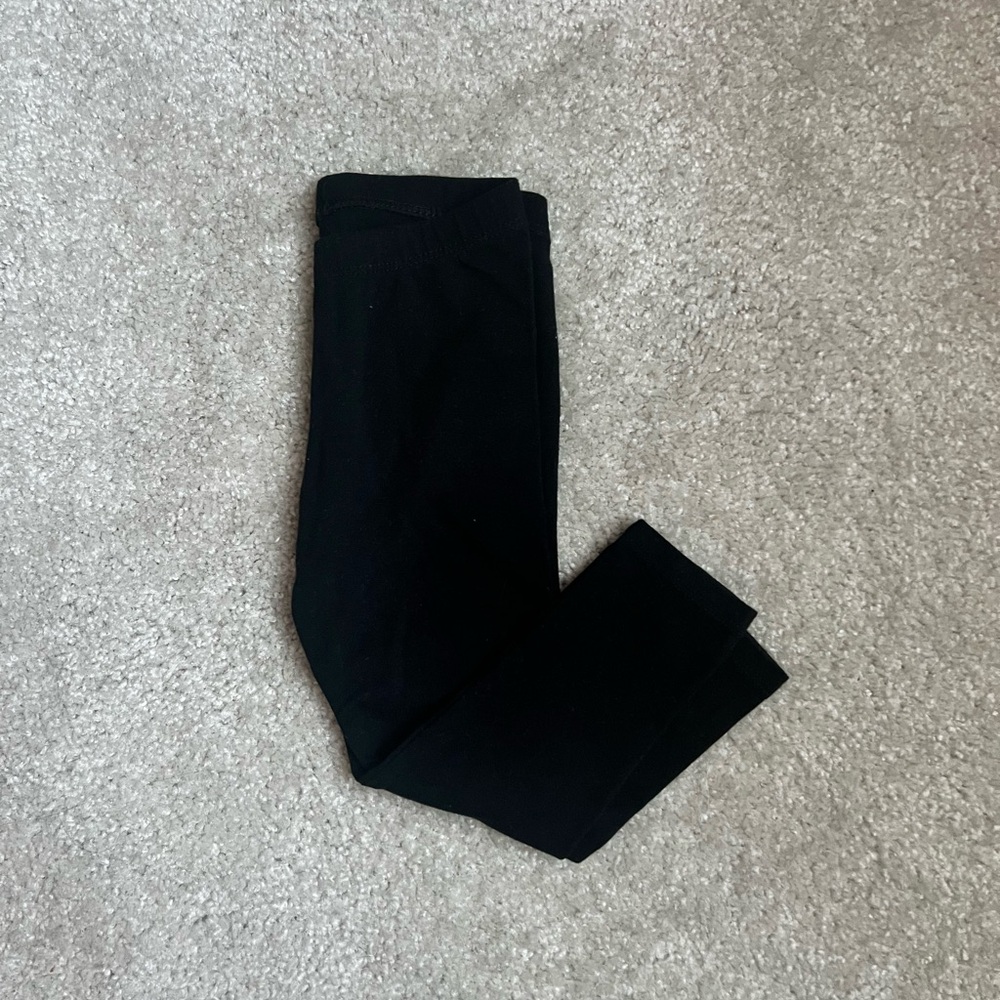 Girls black leggings